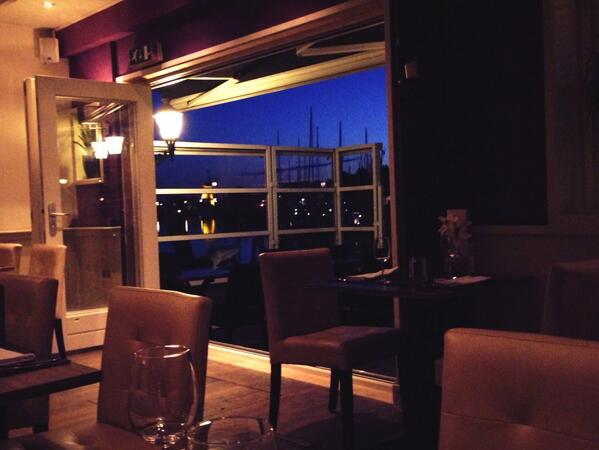 Super vet ons uitzicht vanuit het restaurant met onze nieuwe schuifpui! #zierikzee #lekkereten #goodfoodie