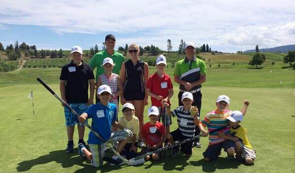 .<a href="/HarvestGolfClub/">Harvest Golf Club</a> &amp; <a href="/GallaghersGolf/">Gallaghers Canyon GC</a> hosted their <a href="/Canucksforkids/">Canucks For Kids Fund</a> Jnr Golf Week camp yesterday! Send your pics in too!