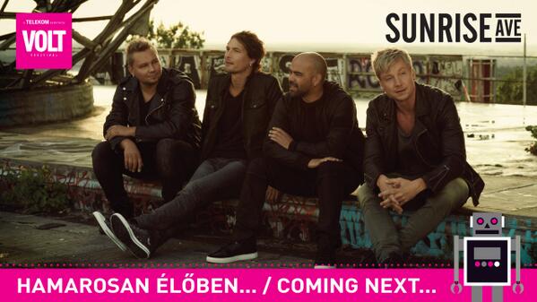 USTREAMHungary's tweet image. Sunrise Avenue az 1-es csatornán....mostanatól. bit.ly/TAm70A 
#voltfesztival #volt2014