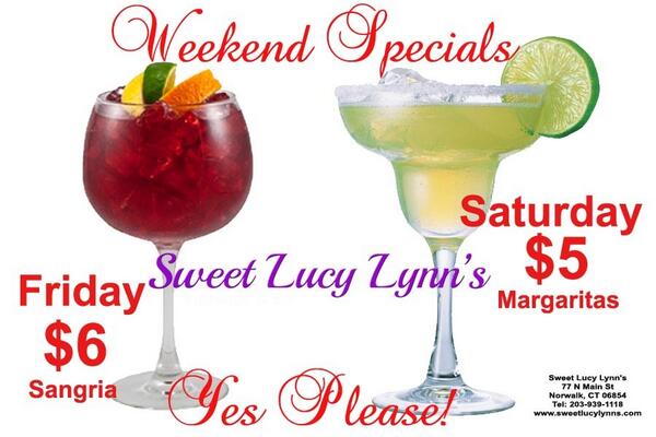 SWEETLUCYLYNN's tweet photo. Enjoy 4th July with us!
Great drink specials :) http://t.co/dkCWnhJvfV