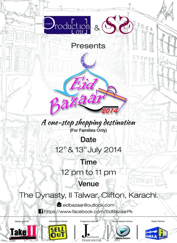 fahadlakhani81's tweet image. Eid Bazaar is a One Stop Shopping destination for Eid and Pre Wedding Season #EidBazaar