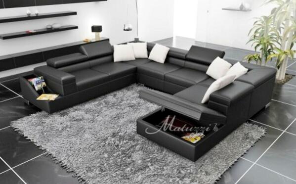 Matuzziuk's tweet image. This stunning Matuzzi Multino sectional sofa suite is now only £2,500, in top grade Italian leather -1 week delivery!