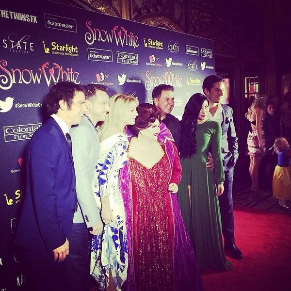 Love this cast <a href="/jimmyrees/">Jimmy Rees</a> <a href="/thejoshadamson/">Josh Adamson</a> <a href="/bonnie_lythgoe/">Bonnie lythgoe</a> <a href="/MagdaSzubanski/">Magda Szubanski AO</a> <a href="/erinclare22/">Erin Clare</a> <a href="/andrewcutcliffe/">Andrew Cutcliffe</a> @snowwhiteoz