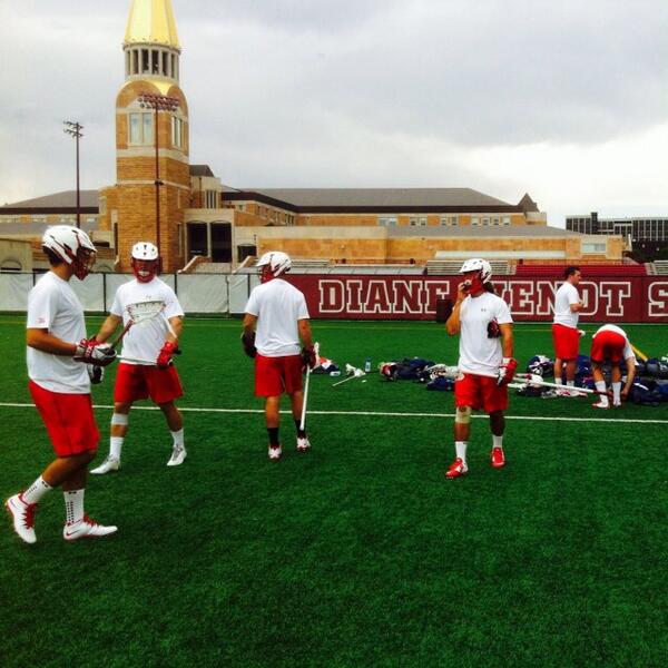 First #ENG practice done. The heat wasn't too bad but the altitude is going to take a bit to acclimate too. #englax14