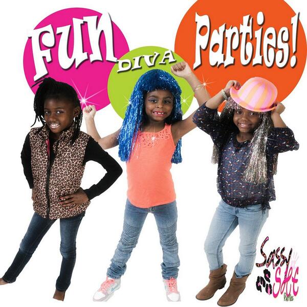 Fun Parties custom fit for a DIVA! Moms book your little diva a party SHE won’t forget!