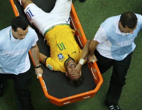 BREAKING: Neymar has been rushed to hospital and his injury doesn't look good according to Brazilian media