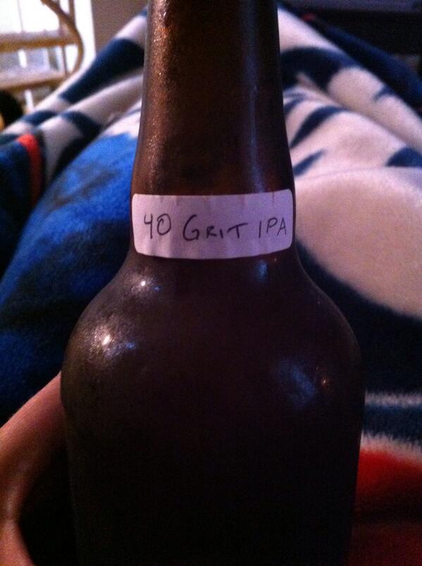 nicolecari241's tweet photo. Yum yum yum!! Love this 40 Grit IPA!!@ICONBrewing @jcrandall012  Thank you! 🍺 http://t.co/yS3Ba2r88o