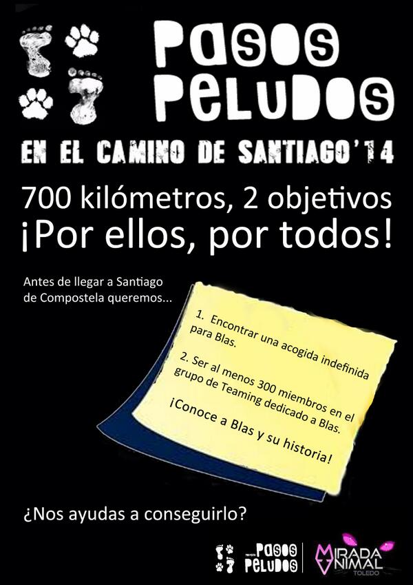 pasospeludos's tweet photo. 700 kilómetros, 2 objetivos... ¡ayúdanos a ayudar!  https://t.co/olt4ANBD1u http://t.co/ZFrKCmO4I5