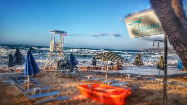 oceanstalis's tweet photo. #surfsup #stalis #malia #crete #greece http://t.co/Qu7K9duoBz