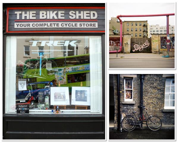 Love my 2 prints in Bike Shed on Union Street! <a href="/RydeArt/">Ryde Art Collective</a> @rydeartsfest 
Last weekend to catch those Ryde shop windows!