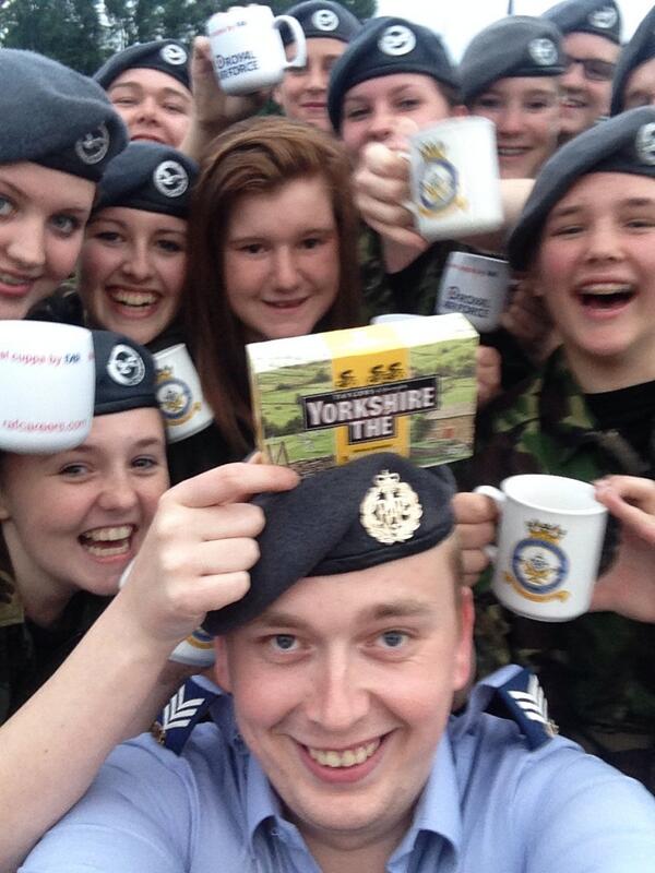 Peter Kelly (@peterkelly1992) on Twitter photo 1384 Sqn showing their support for le grande depart with a good old yorkshire tea #teaonletour <a href="/ComdtAC/">Commandant RAF Air Cadets</a> 1384 Sqn showing their support for le grande depart with a good old yorkshire tea #teaonletour <a href="/ComdtAC/">Commandant RAF Air Cadets</a>