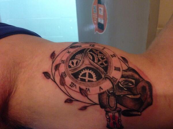 ChrisCodie's tweet image. @Inkedtattoos13 thanks for tattoo, well chuffed!