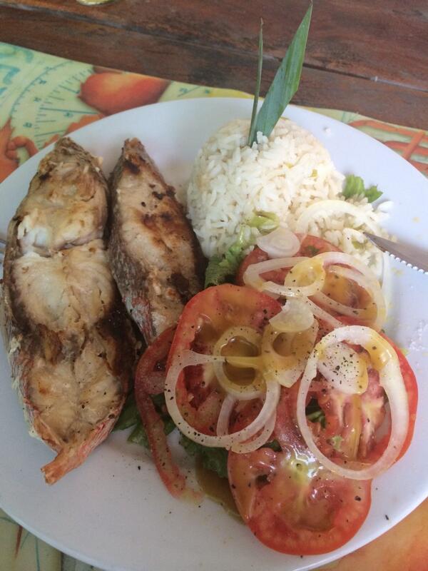 JaimeGarvett's tweet photo. Así se come en @chichosposada #Adicora http://t.co/eGZ4KFW9Nr