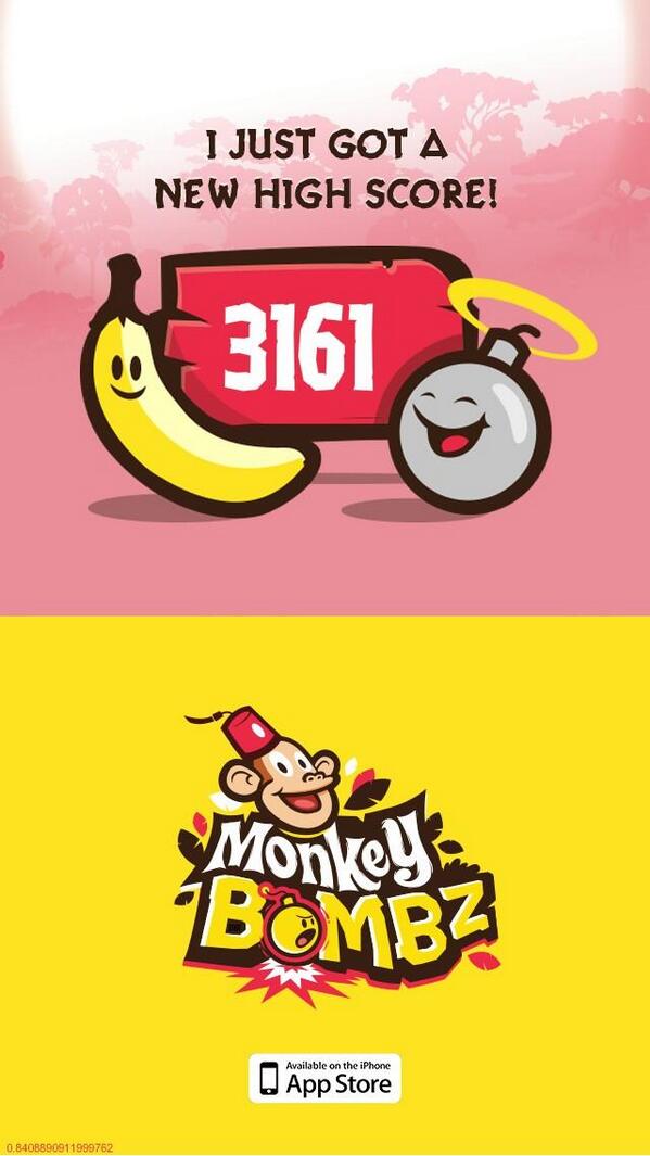 hkymstr's tweet photo. Go ahead, and try to beat my score! https://t.co/ZNSFUJ5XkH
#monkeybombz http://t.co/t09LwGNkBX