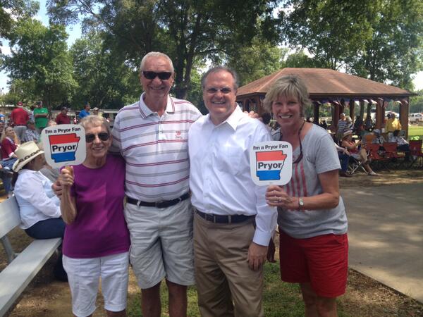 PryorForSenate's tweet photo. It was great to see everyone at the 4th of July celebration in Pangburn. #arsen #arpx http://t.co/us30eTZvOF