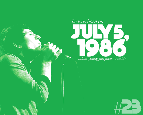 JanSthyng's tweet photo. Happy Happy BiirthDay idol Adam Young :))

@owlcity 
#lovelots http://t.co/IeLMNmLuKP