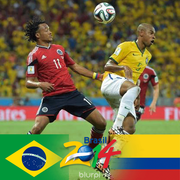 blurpiapp's tweet photo. Who will go up against #GER in the #Semifinals #BRA or #COL? Show your support with #blurpiapp #WorldCup2014 http://t.co/8lqhBHYSHt