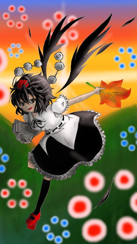かーくん ʕ ॽ ロゼ Pa Twitter 弾幕もつけてみたwww 射命丸 東方プロジェクト あやややや 妖怪の山 東方風神録 Http T Co 1lfa5gpomx