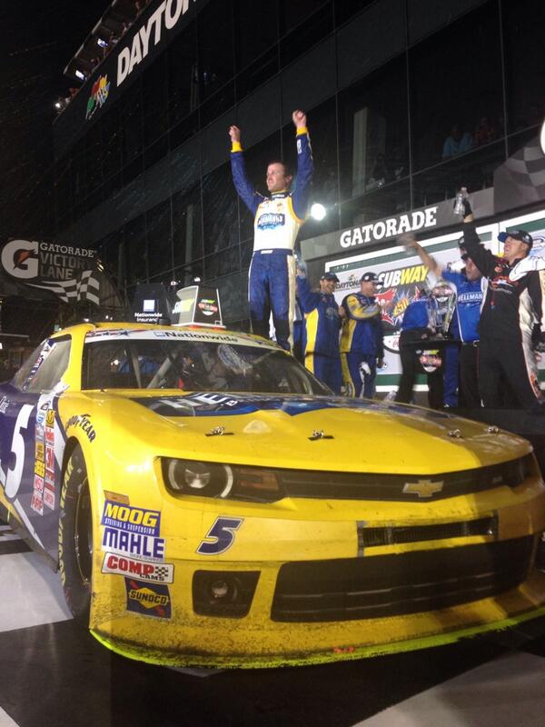 DAYTONA's tweet image. .@KaseyKahne takes home the win with a push out of Turn 4! Congrats to our 2014 #SubwayFirecracker250 Champion!