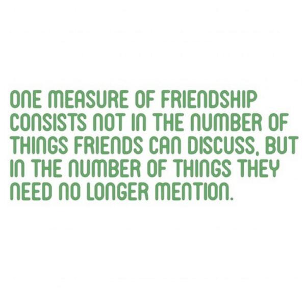 Friendship #SabadoQuotes ift.tt/1vHwkEN