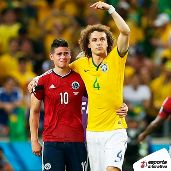 "Se todos os jogadores fossem como <a href="/DavidLuiz_4/">David Luiz</a>, teríamos um futebol muito mais limpo" - <a href="/jamesdrodriguez/">James Rodríguez</a> #Copa2014