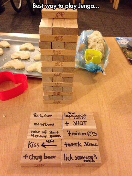 NotCorrupt.Media on X: How to play adult Jenga:  / X