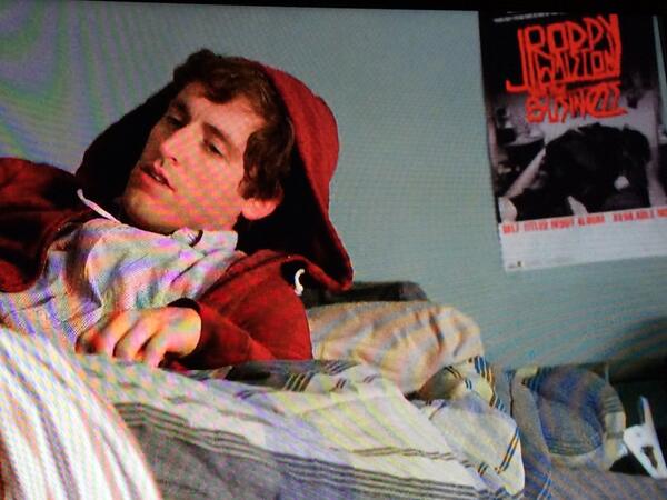 BradySadler's tweet image. .@JRoddyBusiness poster in #SiliconValleyHBO must be due to their @Dyn #MusicMeetsTech #SXSW appearance. @1band1brand