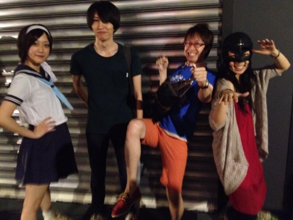 せんとす 弟子と記念撮影 今日は幸せな日です Http T Co kqmfurz2