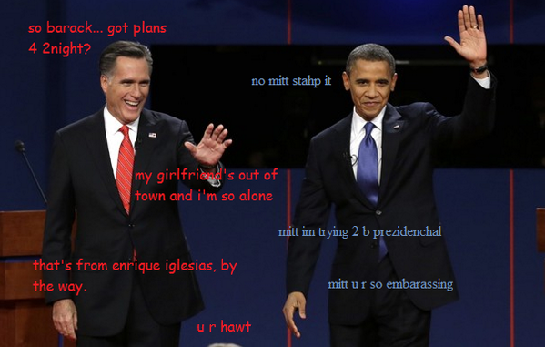 theMetatronX's tweet photo. #Obamney http://t.co/ShXhAqi3aa