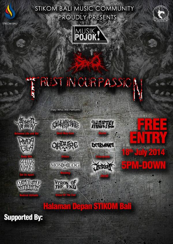 SBMC present, "Musik Pojok"...