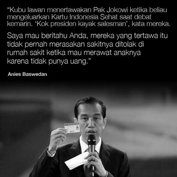 Penting buat kamu tau #AkhirnyaMilihJokowi #PilihNo2_utkNKRIPintar #alasanmemilihjokowi