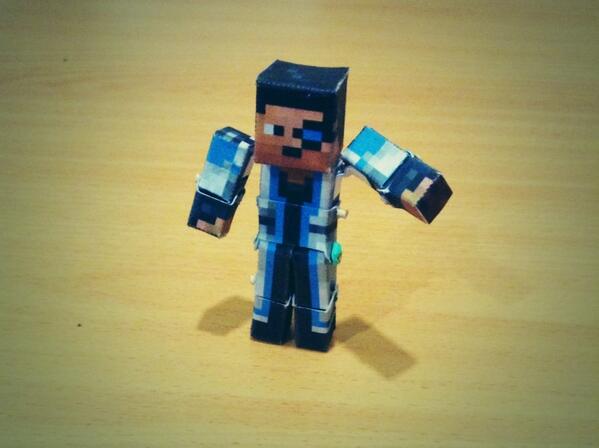 Minecraft Character Bendable Papercraft Generator