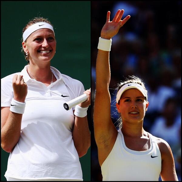 #TeamGenie or #TeamPetra? #wimbledon
