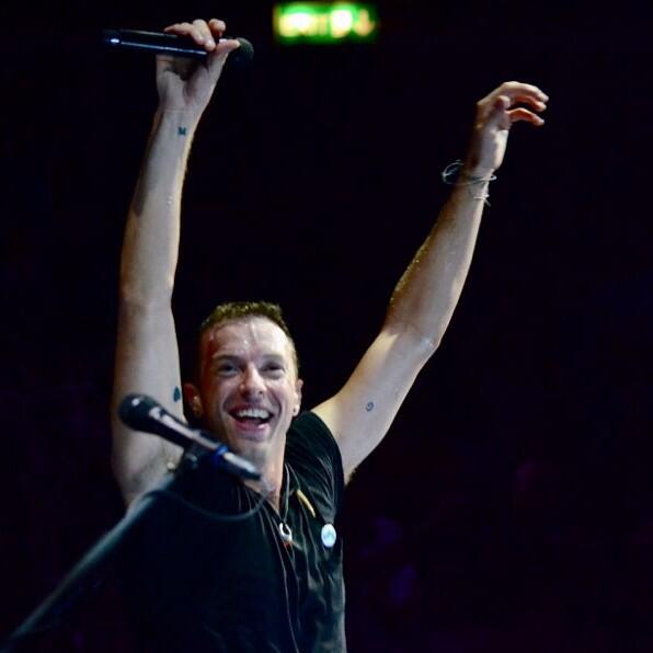 coldplay tweet picture