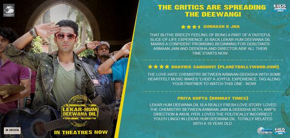 joinus4cocktail's tweet photo. .@LHDDTheFilm is a really fresh love story- @priyaguptatimes  
Book your tickets now- http://t.co/MU8PNhDtLl  #LHDD http://t.co/wVlQZQ8lNn