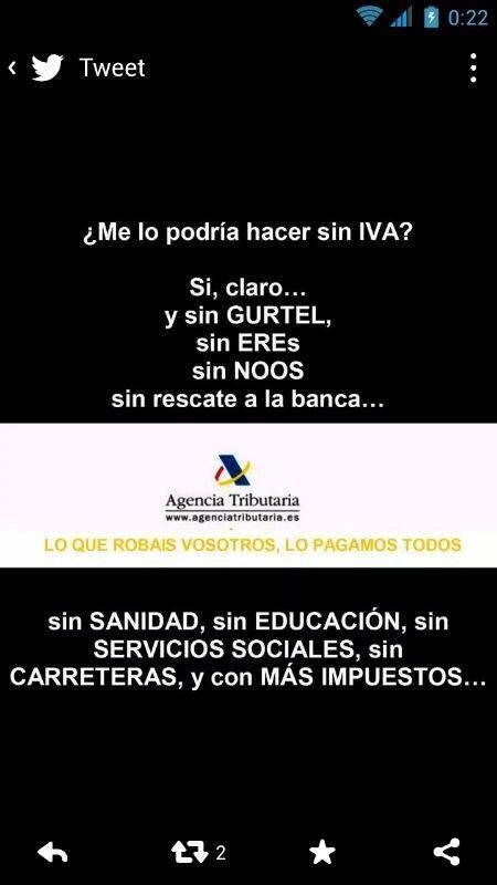 ESTE ES EL VERDADERO ANUNCIO QUE DEBERÍAN DE ESTAR PONIENDO EN LA TELE
BASTA YA DE CACHONDEARSE DE LA GENTE