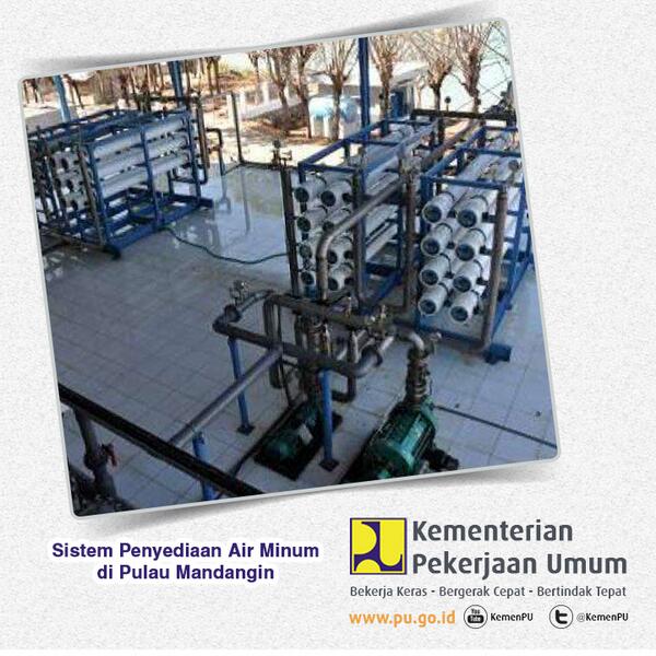 KemenPU's tweet photo. Manfaat dr pembangaunan SPAM di Mandangin ialah tersedianya air minum yg memenuhi standar minimal bagi masyarakat. http://t.co/gLiQZrz6td