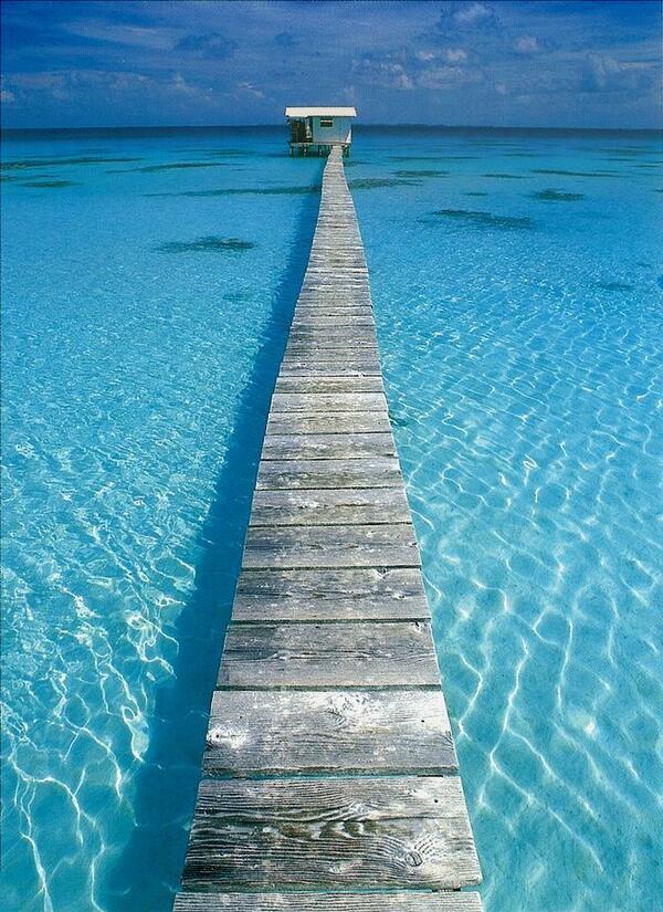 Hermoso mar azul, Tahiti