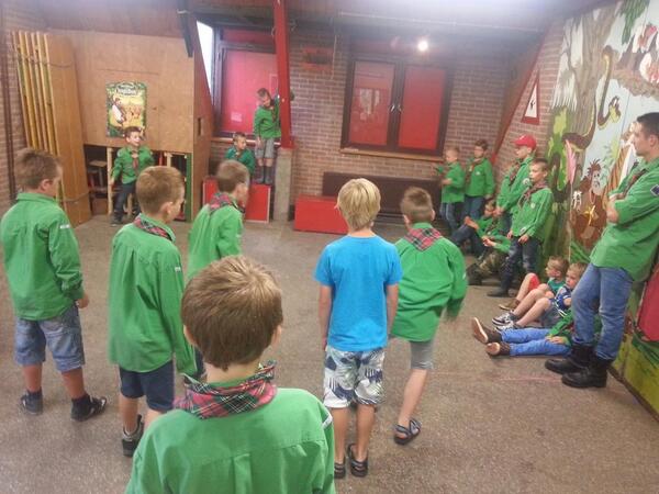 Een volle bak vandaag, 26 kinderen!