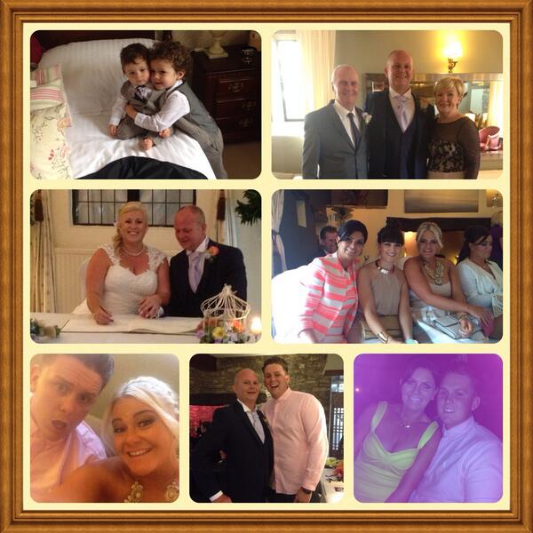 jesmout's tweet photo. What a fabb day and night at the wedding😁👰💍 @rjbed @katiehaskell2 @emilyhaskell1 http://t.co/DNkAXKjTCX
