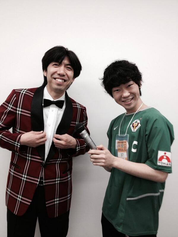 ねづっち 後輩の のくく君がスタンドにてお客さんからお題をもらってくれました 大のサッカー好きののくくは自分の出番よりも試合を心待ちにしていました Http T Co Zlnrdjk2zv