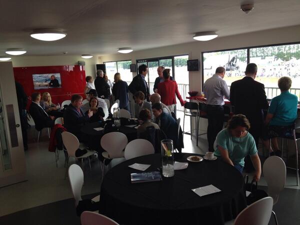 StatusGrandPrix's tweet photo. Qualifying's finished. So what next? Breakfast for our guests of course... #GP3 #GoStatus #Hospitality http://t.co/GhPu8MRjpx