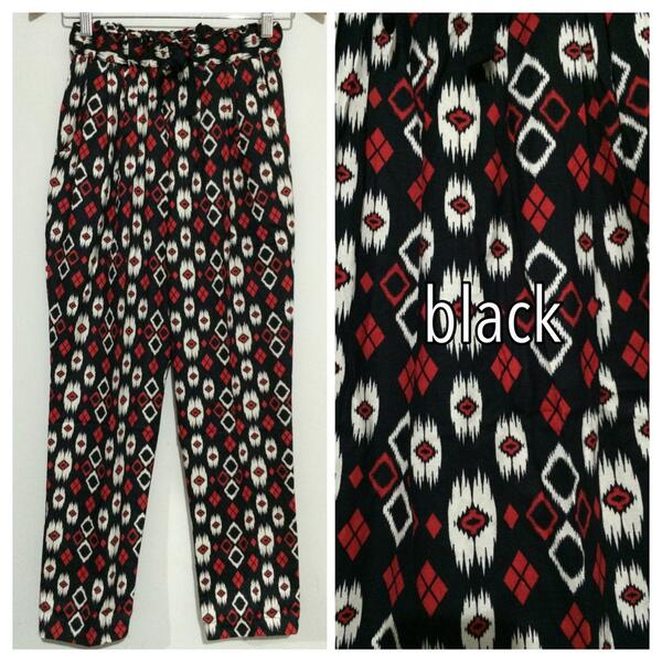 fashiffashop's tweet photo. Ethnic Pants • bahan cotton • pinggang full karet • fit S to XL • Rp. 70.000 • order DM ya follow IG fashiffashop http://t.co/7NQe8fFoQV