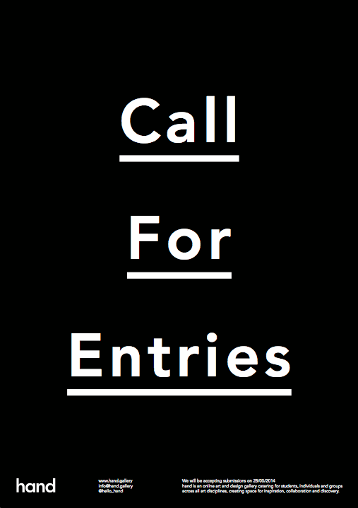 hello_hand's tweet photo. Degree Shows.
We want your exhibitions. Submit today, it's free and easy! http://t.co/A0qfQXwqLj http://t.co/47zrDbIJFS
