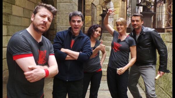 BrunoGUILLONOff's tweet photo. Rdv ce soir dans #FortBoyard avec @AidaTouihri @nathsimofficiel @TEXcomic et @olivierminne ! @France2tv 😜❤️ http://t.co/1MrleirUq1