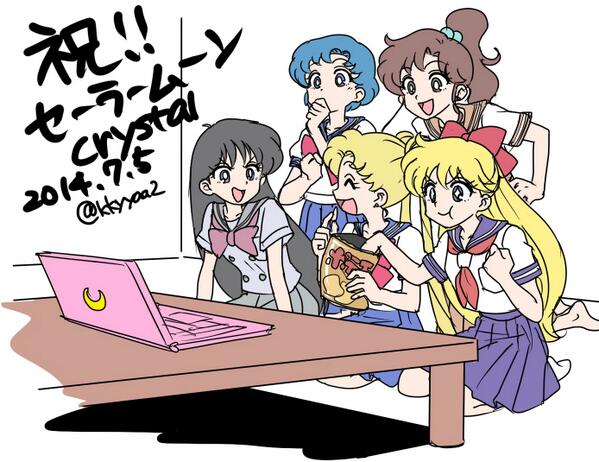 みんなでセラムン待機ーーーー!!!!! 