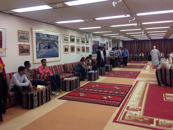 saudiinjp's tweet photo. من إجتماع الطلاب السعوديين في إفطار الملحقية الثقافية في #طوكيو http://t.co/wrDAn77QZ3