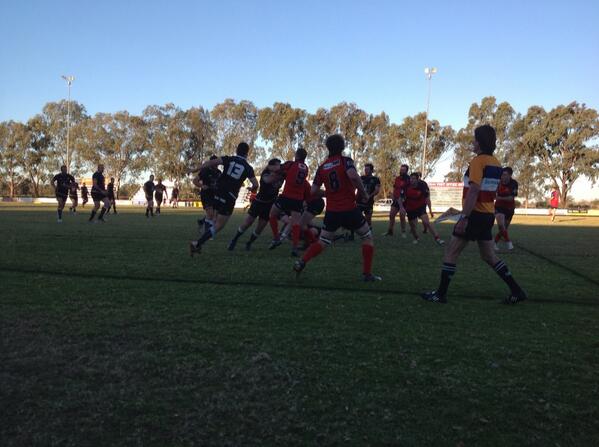 Final score Gunnedah 33 Moree 21.. Cracking game of rugby.