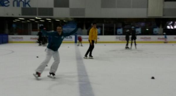 Looks like <a href="/pierreboda/">Pierre Boda</a> is running trials for the <a href="/AUSOlympicTeam/">AUS Olympic Team</a> short track relay! <a href="/Aerialskier/">David Morris OLY</a> tops the shortlist!