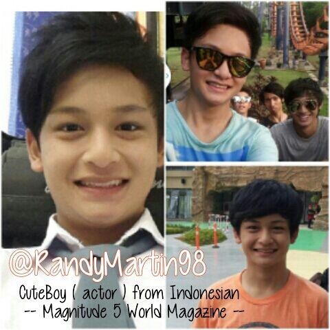 M5W_magz's tweet photo. Actor choice Magnitude 5 world Magazine Online- he is @RandyMartin98 from indonesian 😉 Thailand Admin http://t.co/ZANqxWqUFF